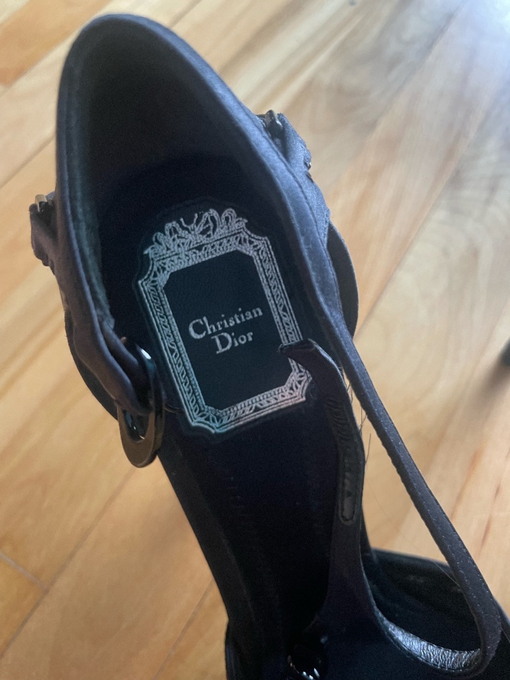 Black Stiletto // Christian Dior // 7.5 W